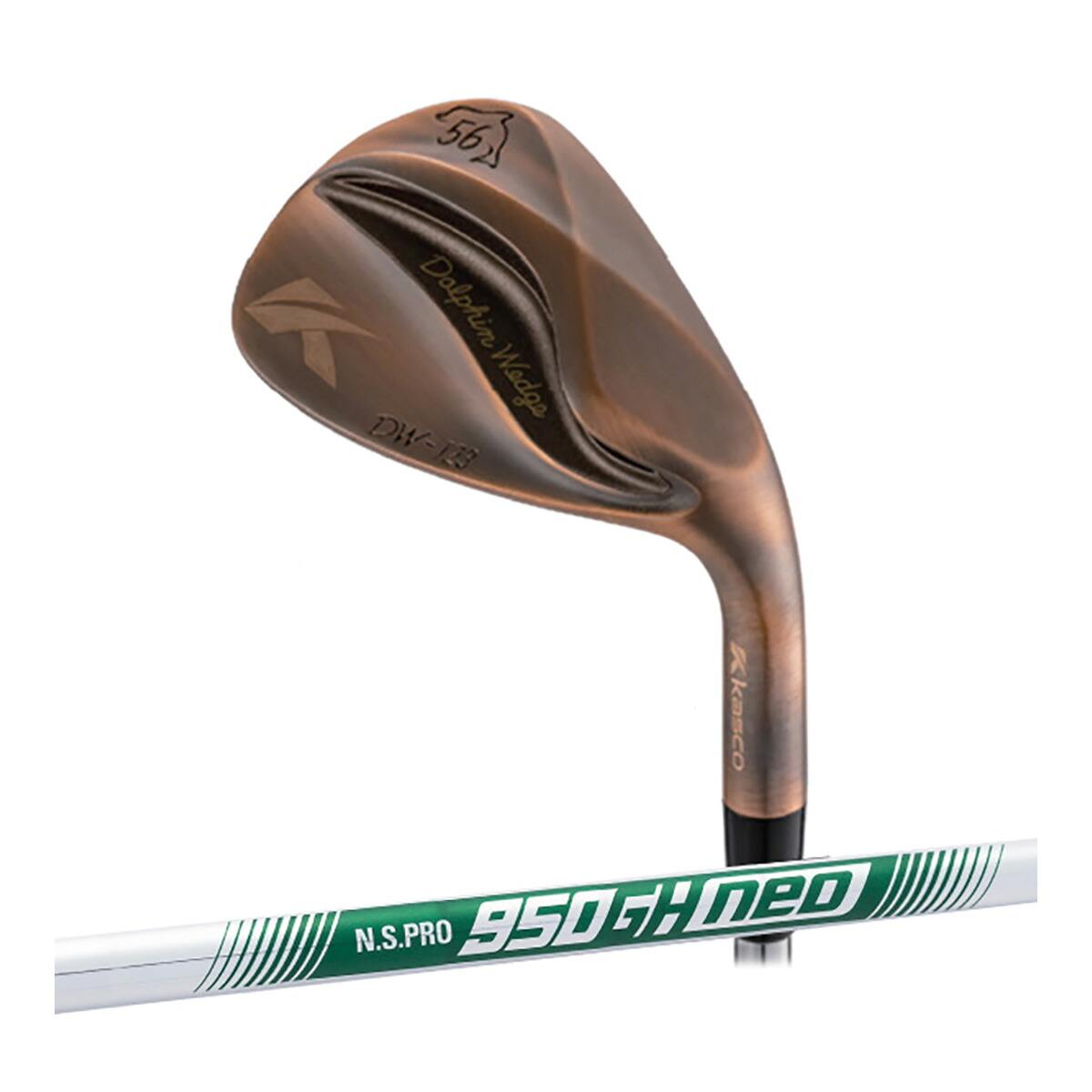 キャスコ ドルフィン ウェッジ DW-123 Copper NS PRO 950GH neo （WEDGE）スチールシャフト装着 2023年モデル［Kasco dolphin wedge カッパー］｜Jack Trade