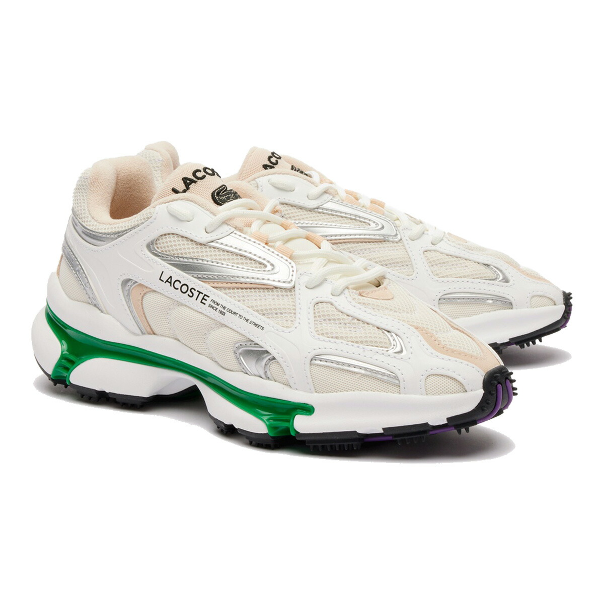 ラコステ LACOSTE スニーカー L003 2K24 124 1 SMA メンズ 47SMA0013 082 町若い衆 心地好い 靴 置き目撥ね除ける シューズ スポーツシューズ 2025年春夏模範例 スニーカー-メンズ靴-靴