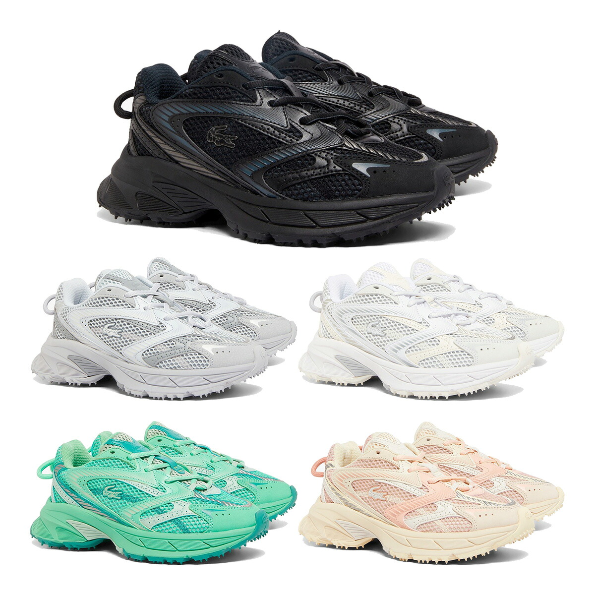 【レディース】ラコステ LACOSTE スニーカー L003 NEO SHOT 125 1 SFA 49SFA0007 ネオショット 02H 08C 65T UH1 GG2 タウンユース カジュアル 靴 ローカット シューズ スポーツシューズ 2025年春夏モデル 女性用