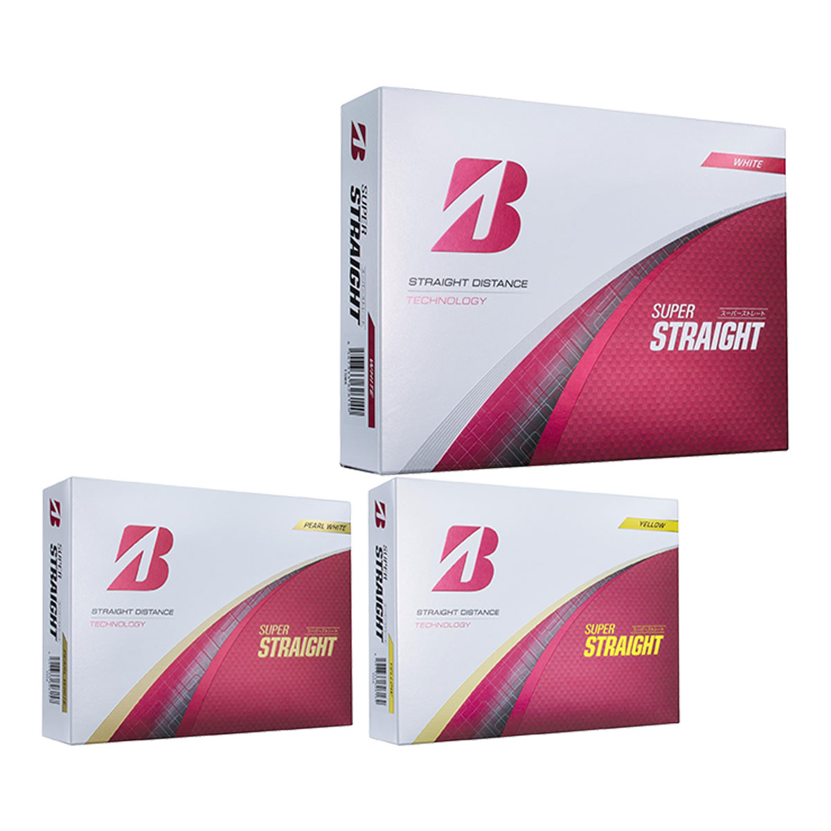 ブリヂストンゴルフ ゴルフどんぶり鉢 SUPER STRAIGHT 3十二仕掛ける（36球入）  ●2025年模範例● BRIDGESTONE GOLF