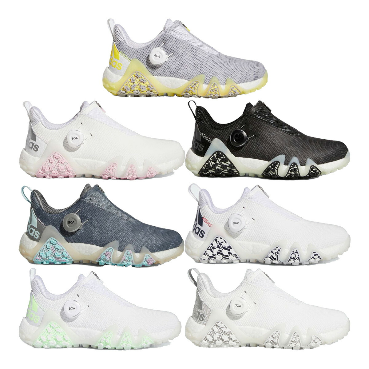 409-10 adidas レディース ゴルフシューズ ドライバーボア アディダス（adidas）（レディース）ゴルフシューズ コード