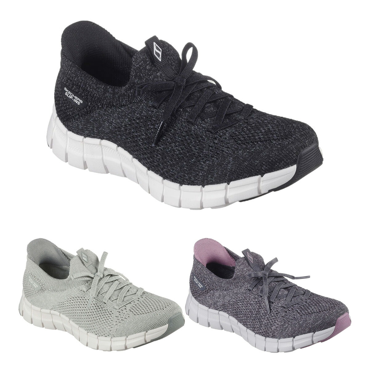 楽天市場】レディース スケッチャーズ Skechers スニーカー スリップ