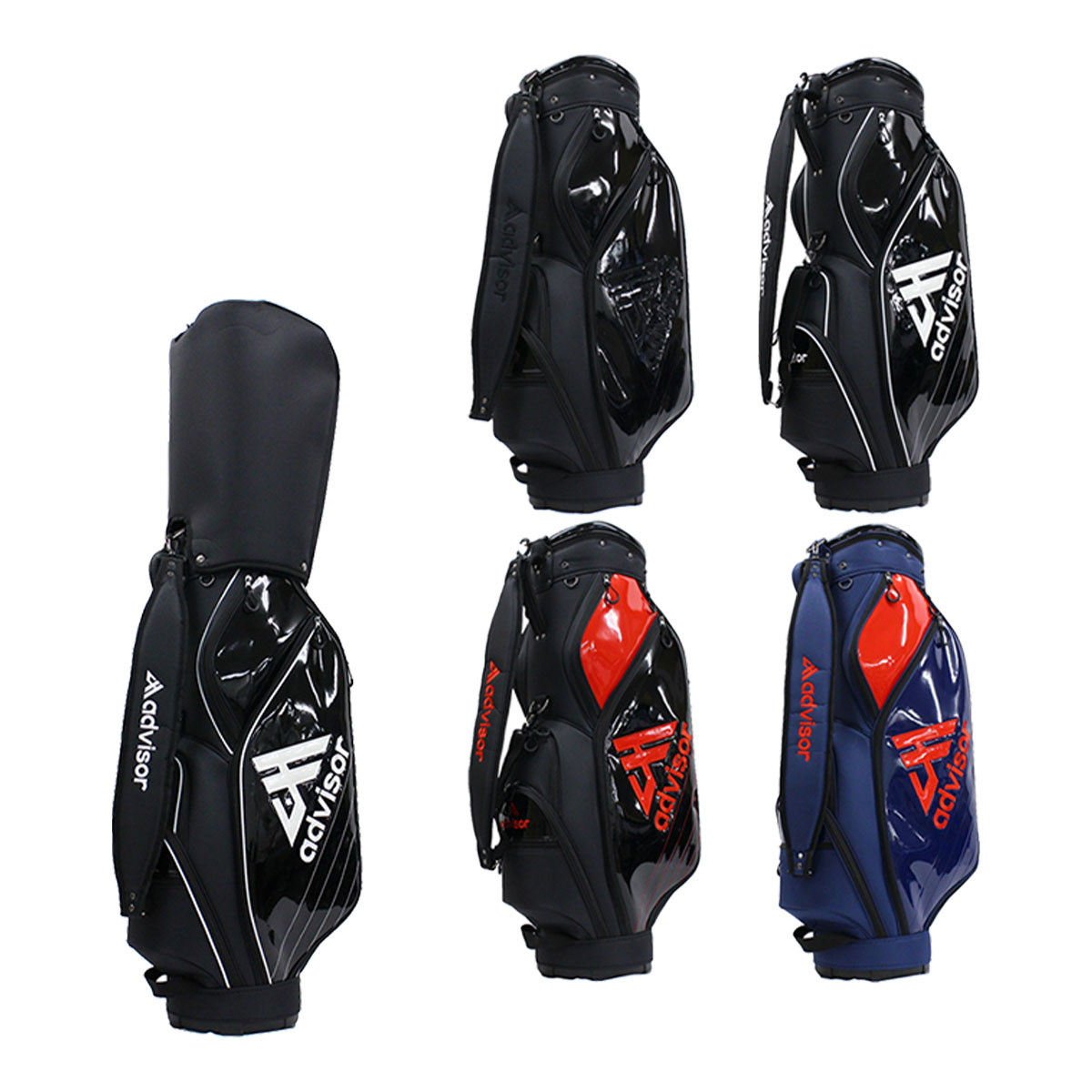 楽天市場】ADVISOR アドバイザー ゴルフバッグ ADB1808 カート