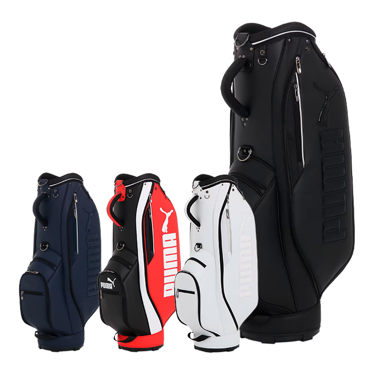 PUMA キャディバッグ ゴルフバッグ エッセンシャルキャディバッグ プーマ PUMA GOLF プーマ ゴルフ 日本正規品 ベーシック キャディバッグ
