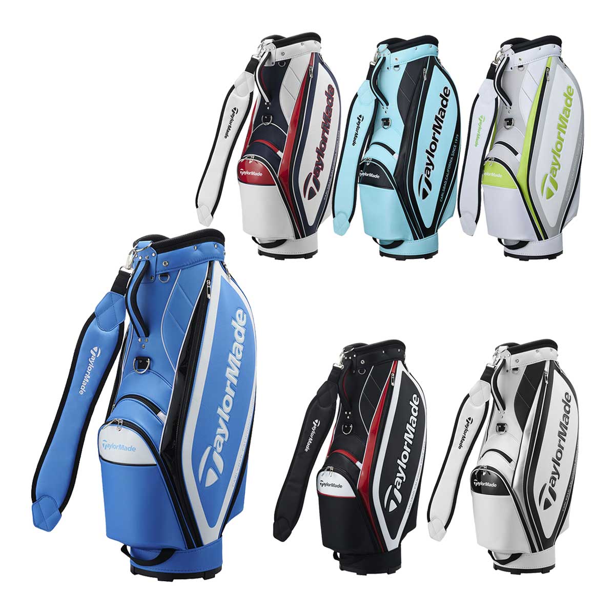 楽天市場】テーラーメイド TM22 トゥルーライトキャディバッグ 9型