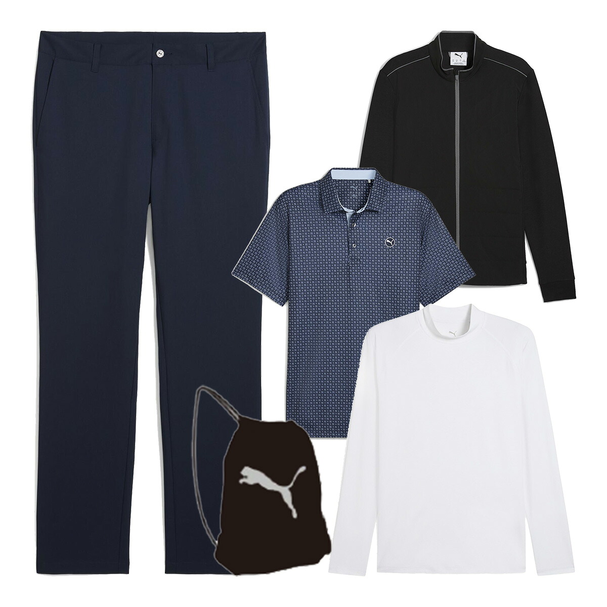 プーマ ゴルフ 2026年 ラッキーバッグ 新春福袋 4点セット メンズ 635978 ゴルフウェア PUMA GOLF お楽しみ袋 ハッピーバッグ LUCKY BAG 秋冬ウェア 男性用