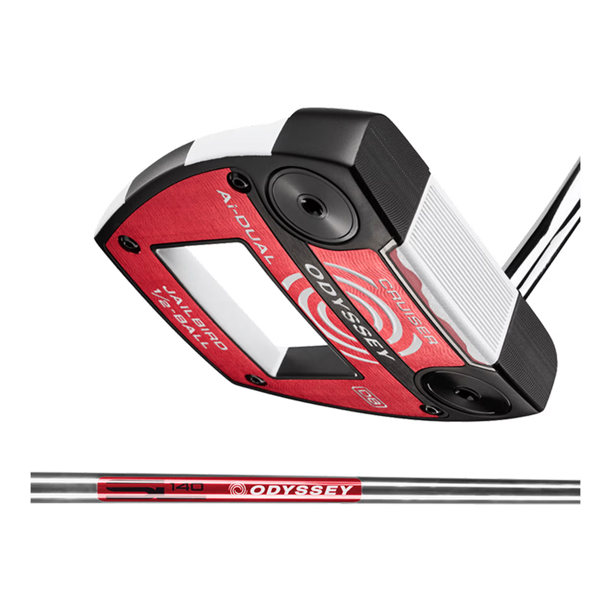 オデッセイ Ai-DUAL 1/2-BALL CRUISER JAILBIRD DB パター STROKE LAB 140シャフト 2026年モデル ODYSSEY GOLF[日本仕様][ODYSSEY][エーアイデュアル]｜Jack Trade