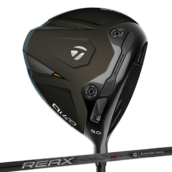 テーラーメイド Qi4D ドライバー REAX 50 High Rotation Red カーボンシャフト 2026年モデル[日本仕様][Taylormade DRIVER][キューアイ フォーディー]