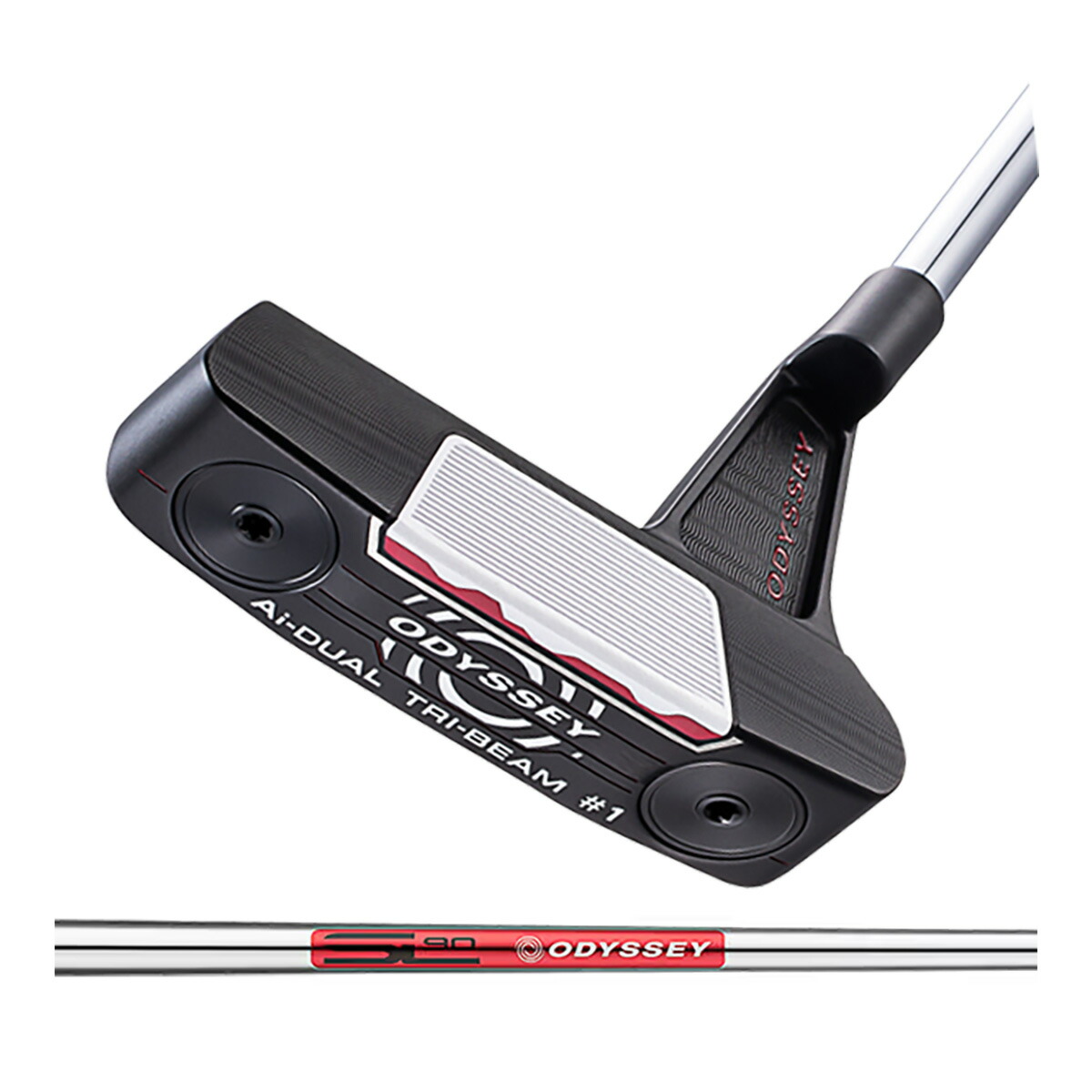 オデッセイ Ai-DUAL TRI-BEAM #1 パター STROKE LAB 90シャフト 2026年モデル ODYSSEY GOLF[エーアイデュアル トライビーム ワン][PUTTER ゴルフクラブ]