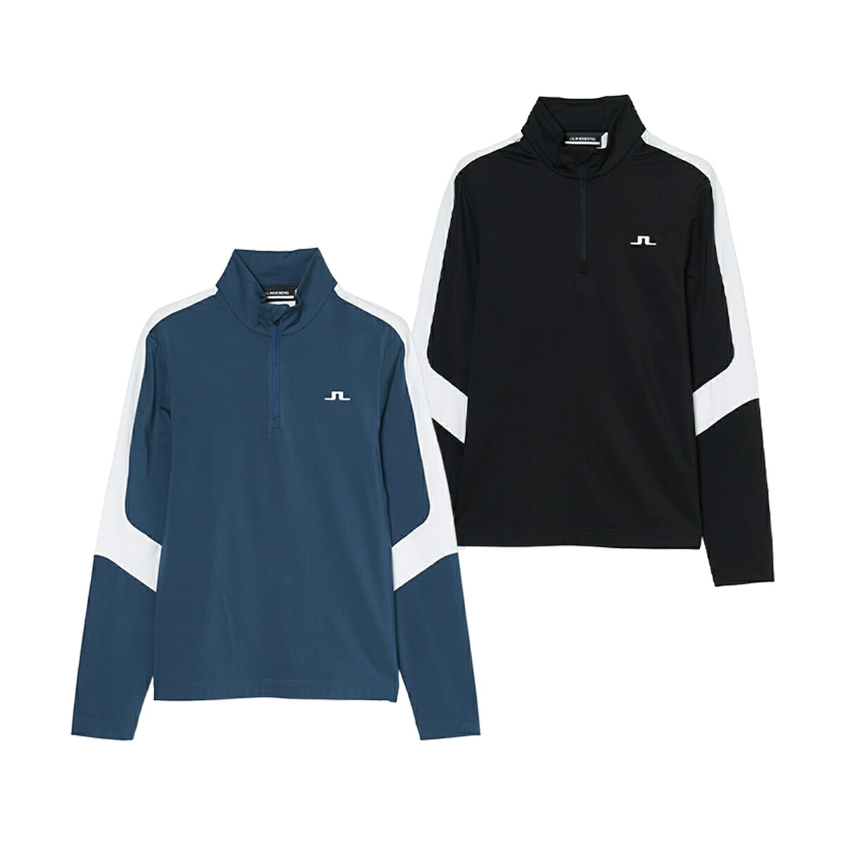 ジェイリンドバーグ 速乾性 起毛 長袖 ハーフジップ ミッドレイヤー ジャケット 071-33110 J.LINDEBERG