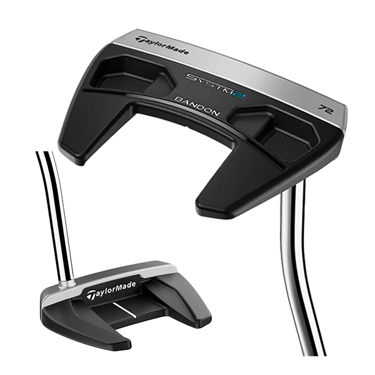 テーラーメイド SYSTM2 Bandon 72 パター KBS STEPPED CHROME スチールシャフト 2026年モデル TaylorMade[システムツー バンドン][PUTTER ゴルフクラブ]｜Jack Trade
