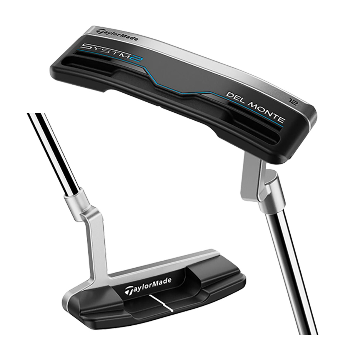 テーラーメイド SYSTM2 Del Monte 12 パター KBS STEPPED CHROME スチールシャフト 2026年モデル TaylorMade[システムツー デルモンテ][PUTTER ゴルフクラブ]｜Jack Trade