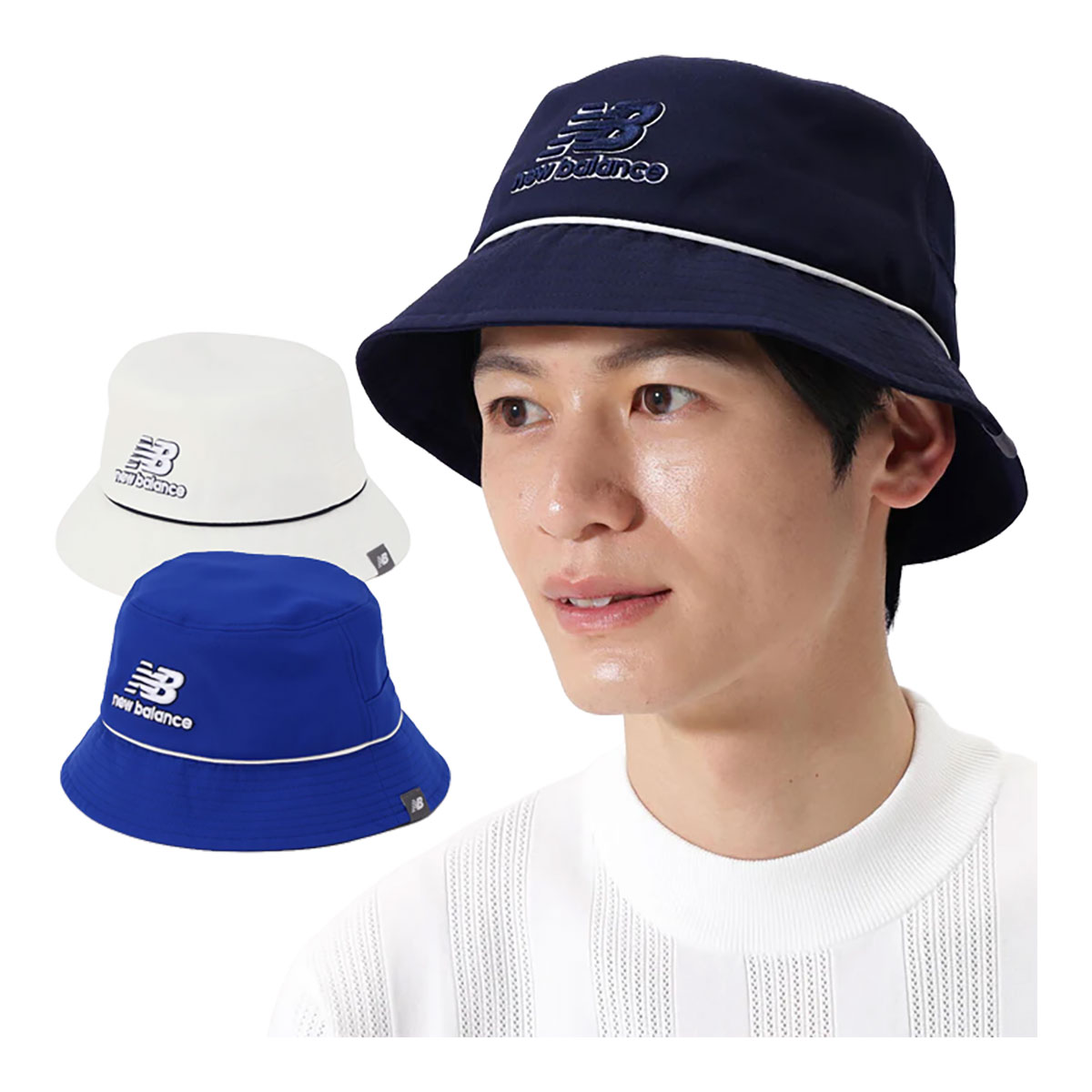 ニューバランス ゴルフ ゴルフキャップ バケットハット 012-6187006 2026年春夏モデル ユニセックス 帽子 new balance Newbalance GOLF メンズ レディース ファッション雑貨 ゴルフウェア