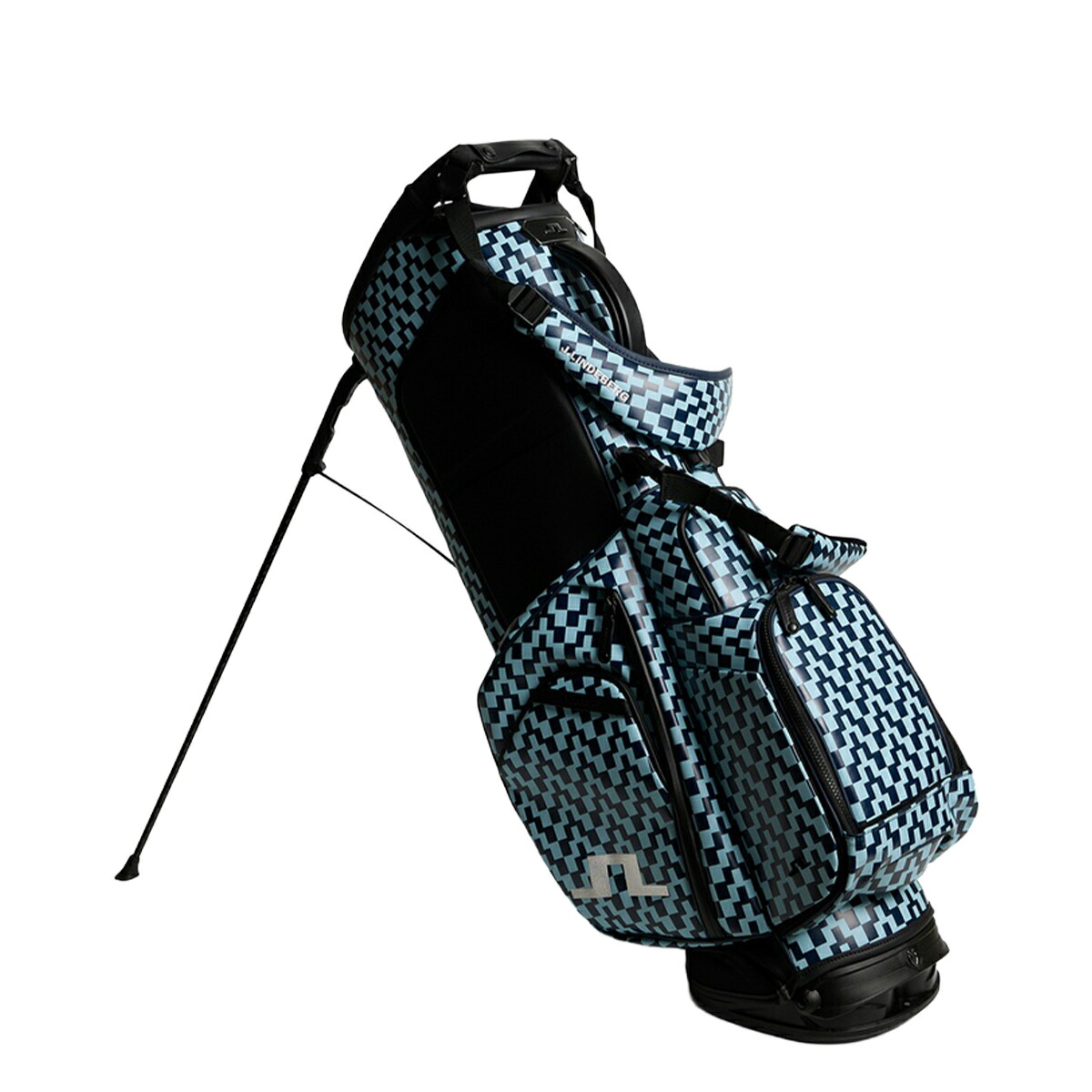 ジェイリンドバーグ 9.5型 Play Stand Bag Printed VESSEL 刷り上げる柄 照明ランプ キャディバッグ 073-15204 ゴルフ御徒面子 2026年ひな形 J.LINDEBERG