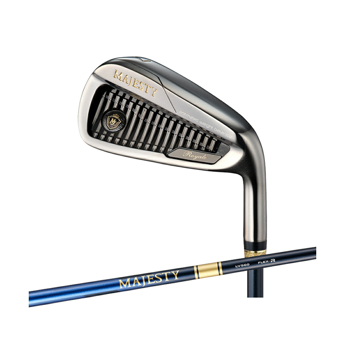 マジェスティ ゴルフ ロイヤル アイアン 単品 25MJRYLB JP ゴルフ野球クラブ MJ Royale LV560B 炭素立て坑 2025年青写真 MAJESTY GOLF