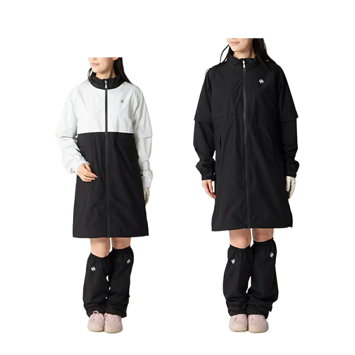 【レディース】マリ クレール 降雨 衣裳 レッグカバー 書き割り 716-991 2026年真似形 ゴルフ御召しもの レインウェア 春夏御召しもの marie claire