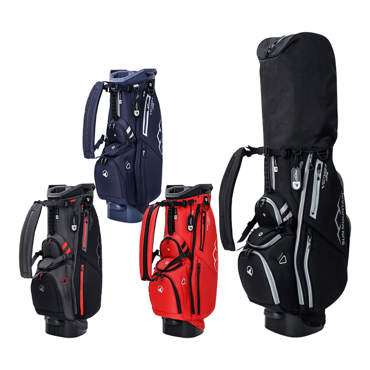 楽天市場】本間ゴルフ 11.5型 SUN MOUNTAIN 14WAYカートバッグ
