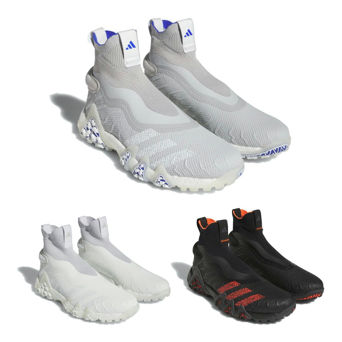 シューズ(男性用) CODECHAOS LACELESS adidas IE4784 27cm adidas（アディダス） ゴルフシューズ コードカオス レースレス