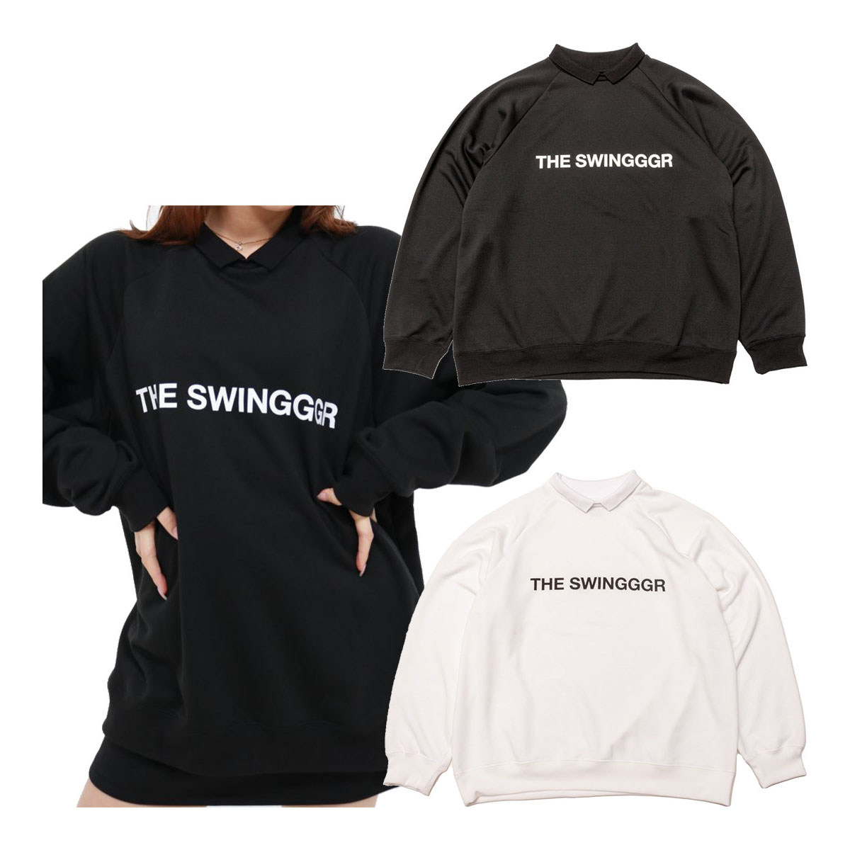 楽天市場】ザ スウィンガー 長袖 フルジップ SWG ナイロンジップ