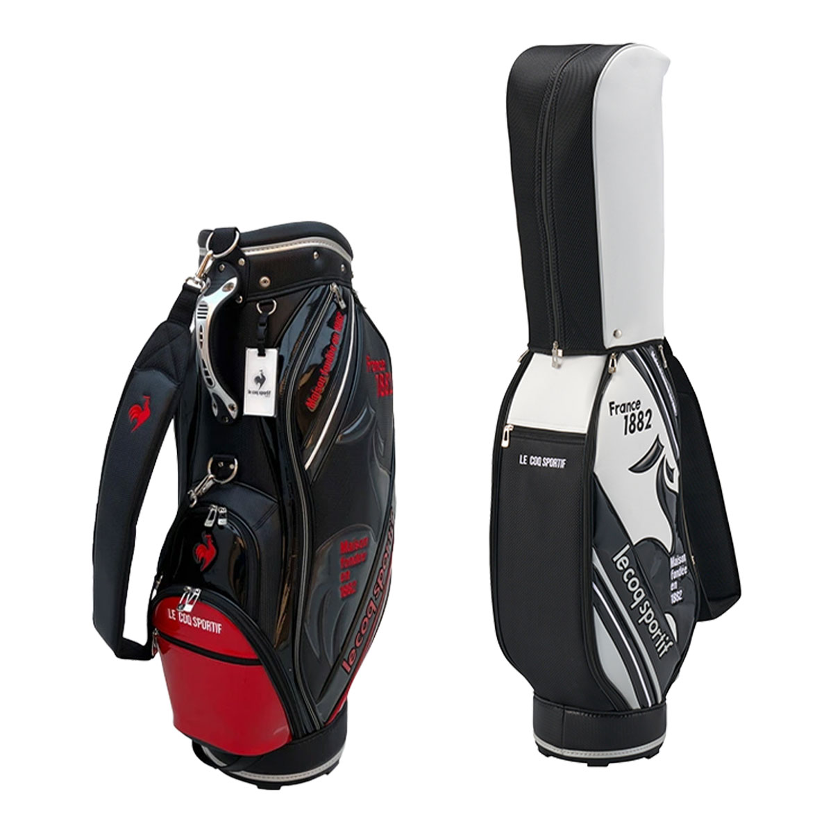 楽天市場】ルコックスポルティフ ゴルフ 9.5型 大口径 キャディバッグ