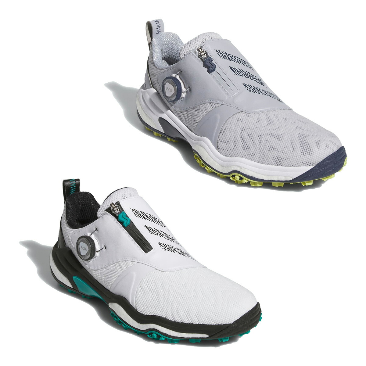 アディダス ゴルフ ゴルフシューズ コードカオス ボア 25 NKZ93 スパイクレスシューズ 2E相当 2025年モデル adidas golf 靴 JI4164／JQ7746 CODECHAOS BOA 25 ダイヤル式 新色
