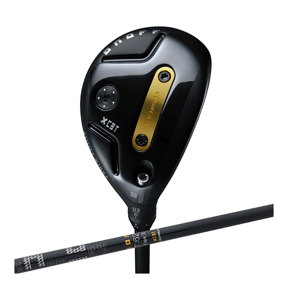 オノフ KURO ユーティリティ 2025年モデル CBT:626U カーボンシャフト[ONOFF][黒シリーズ 標準シャフト WINGS]｜Jack Trade