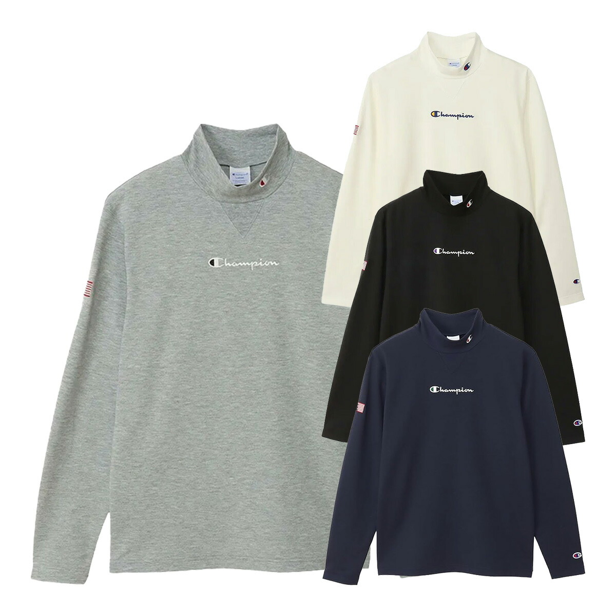 楽天市場】チャンピオン ゴルフウェア 長袖シャツ メンズ ウォーム