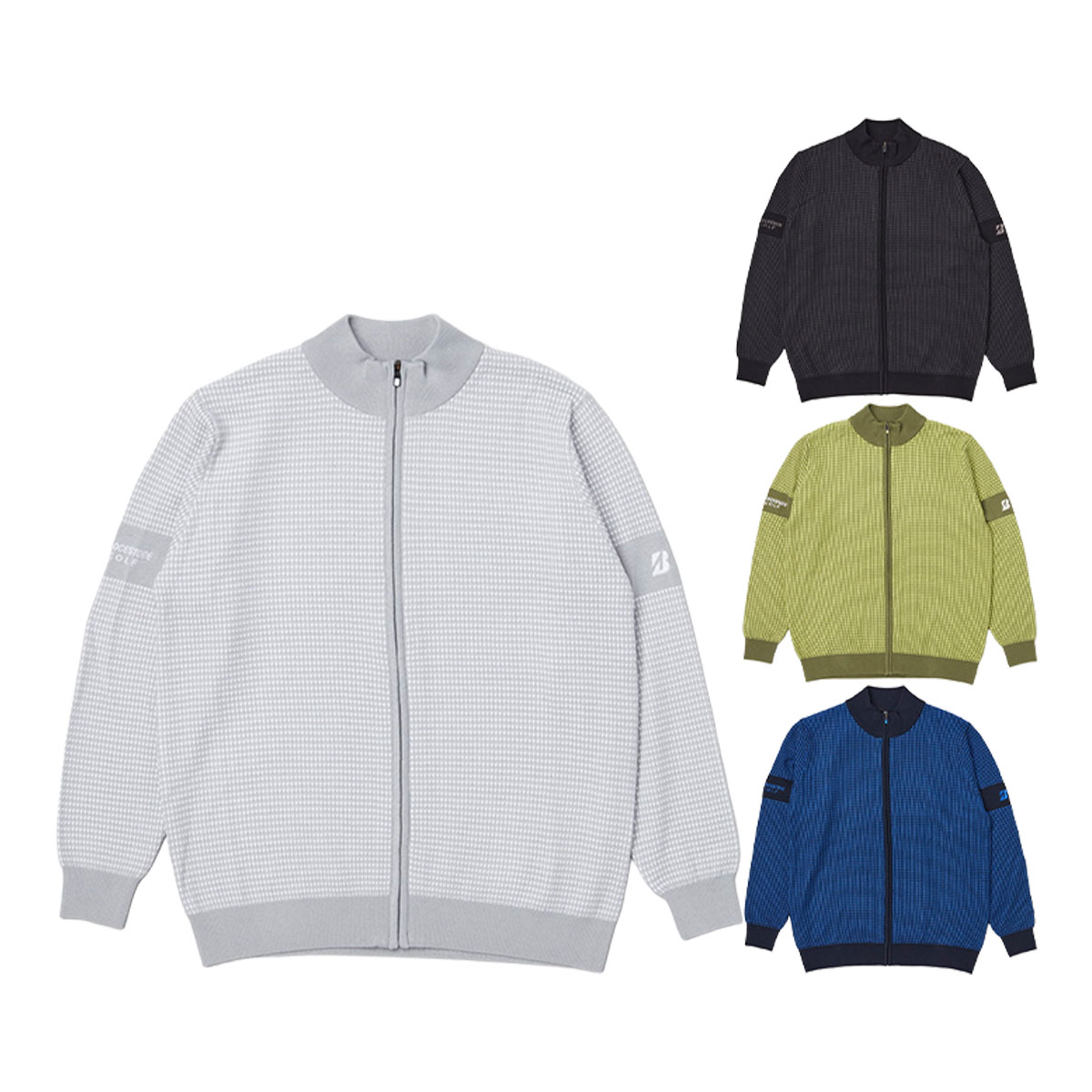 楽天市場】ブリヂストン ゴルフ 前開きセーター ZGM01B ゴルフウェア