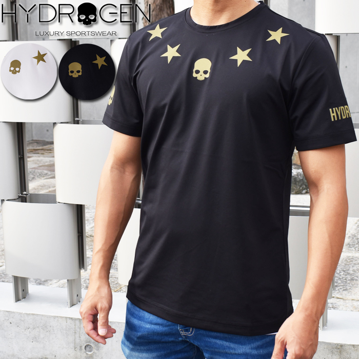 楽天市場】HYDROGEN ハイドロゲン 半袖クルーネックTシャツ 全2色