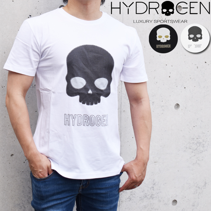 楽天市場】HYDROGEN ハイドロゲン クルーネックTシャツ 全2色 スター 