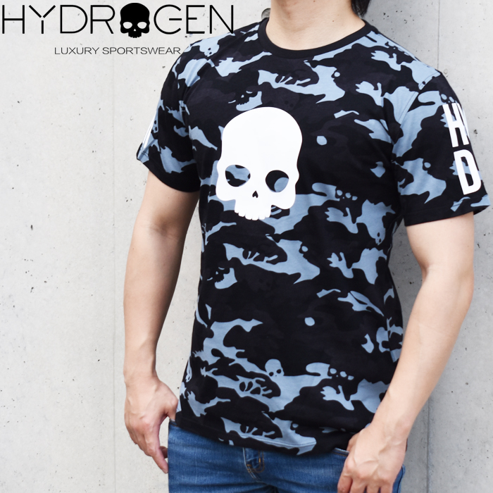 楽天市場】HYDROGEN ハイドロゲン クルーネックTシャツ 全2色 スター 
