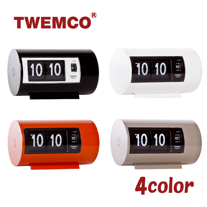 ★ジャンク品★TWEMCO トゥエンコ パタパタ時計QT-30 白 100000001008155872_10205.jpg
