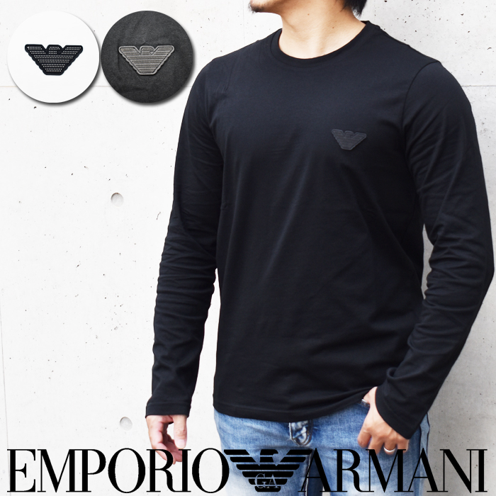 楽天市場】EMPORIO ARMANI エンポリオ アルマーニ ロングTシャツ ロンT