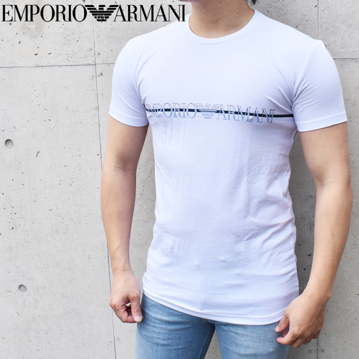 楽天市場】EMPORIO ARMANI エンポリオ アルマーニ 半袖VネックTシャツ 