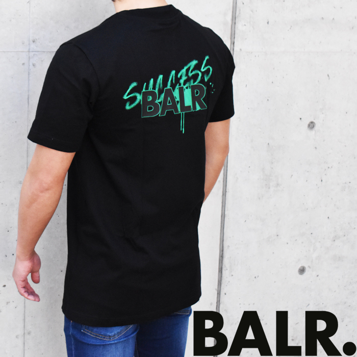 楽天市場】BALR. ボーラー クルーネックTシャツ JET BLACK/ブラック