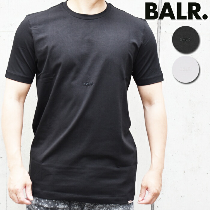 楽天市場】BALR. ボーラー ロングTシャツ ロンT ブラック ロゴプリント