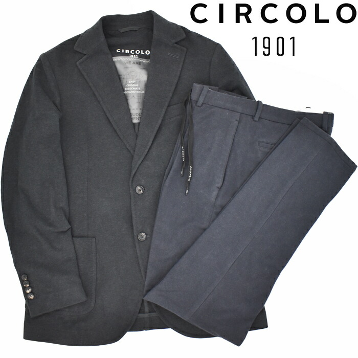 楽天市場】チルコロ CIRCOLO 1901 シングルジャケット メンズ コットン