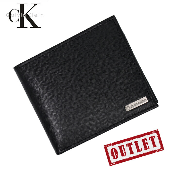   本革レザー CKロゴ 折り財布 小銭入れ＆BOX付♪ 楽天市場】カルバンクライン Calvin Klein 二つ折り財布 本革