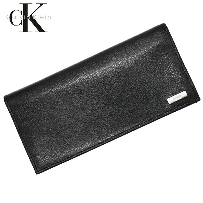 Calvin Klein カルバンクライン 本革レザー 長財布 小銭入れ付き ブラック 31CK190009 カルバンクライン 財布 スキミング防止 財布 6,952円