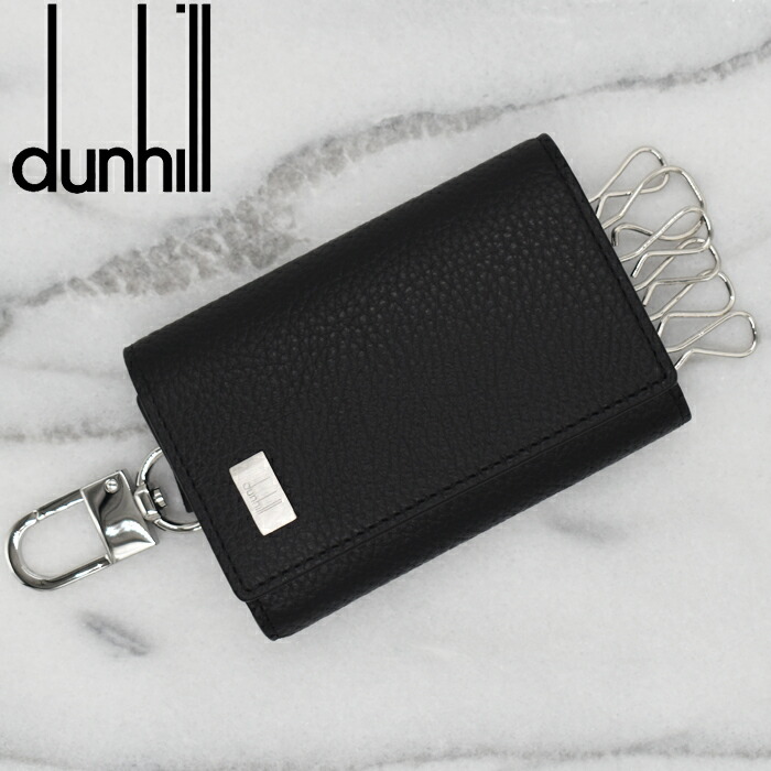 dunhill 6連キーケース/レザー/BLK/無地/メンズ/...+apple-en.jp