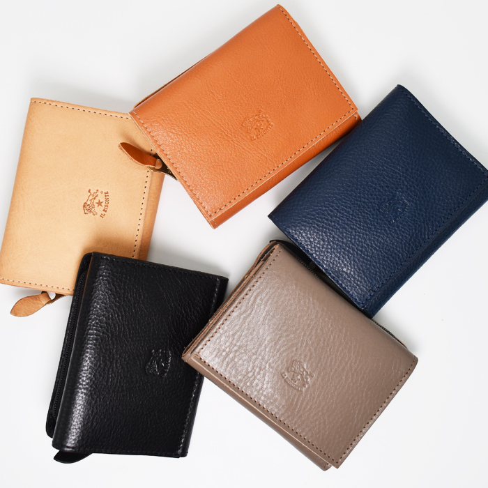 IL BISONTE 二つ折り財布 SSW021 レザー スモール ミニ財布 IL BISONTE イルビゾンテ 二つ折り財布 SSW021 レディース