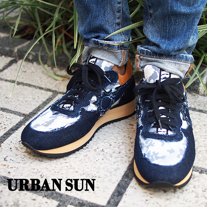 楽天市場】URBAN SUN アーバンサン メンズ スニーカー ANDRE アンドレ