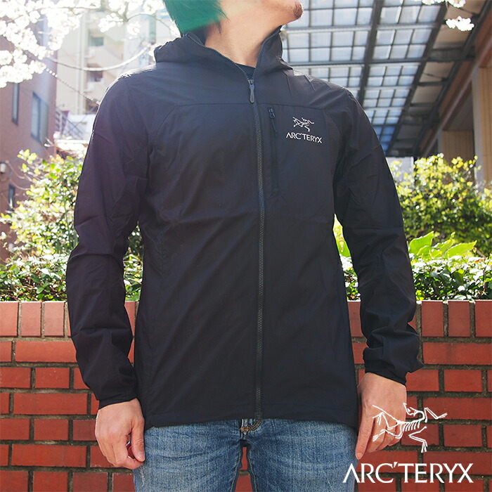 楽天市場 Arcteryx アークテリクス ナイロンジャケット Squamish Hoody Men S スコーミッシュ フーディ メンズ ブラック フーディ パッカブル アークテリクス ジャケット ウインドブレーカー アークテリクス スコーミッシュ Men S Jack