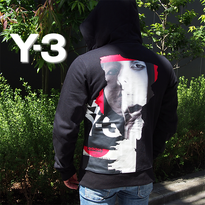 楽天市場 Y 3 ワイスリー アートグラフィック スウェットパーカー ブラック Gk4402 M Ch1 Gfx Hoodie ジップアップパーカー 内田すずめ ヨウジヤマモト Yohji Yamamoto アディダス Adidas Y3 パーカー Men S Jack