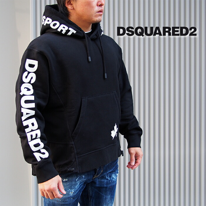 DSQUARED2 ディースクエアード ロゴ スウェット+aethiopien-botschaft.de