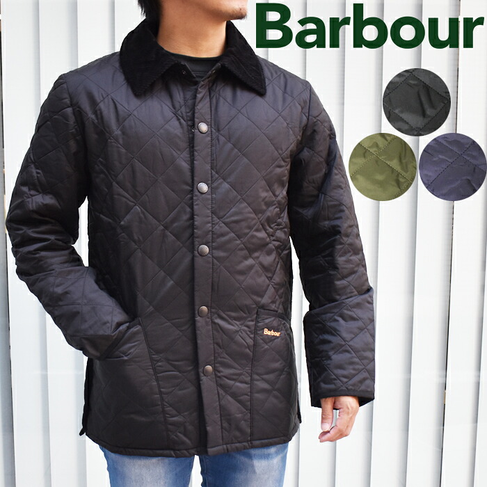 BARBOUR バブアー メンズ キルティング上衣 全3色 MQU0001 HERITAGE LIDDESDALE バブアー メンズ バブアー キルティング 厚地の外套 BARBOUR uk