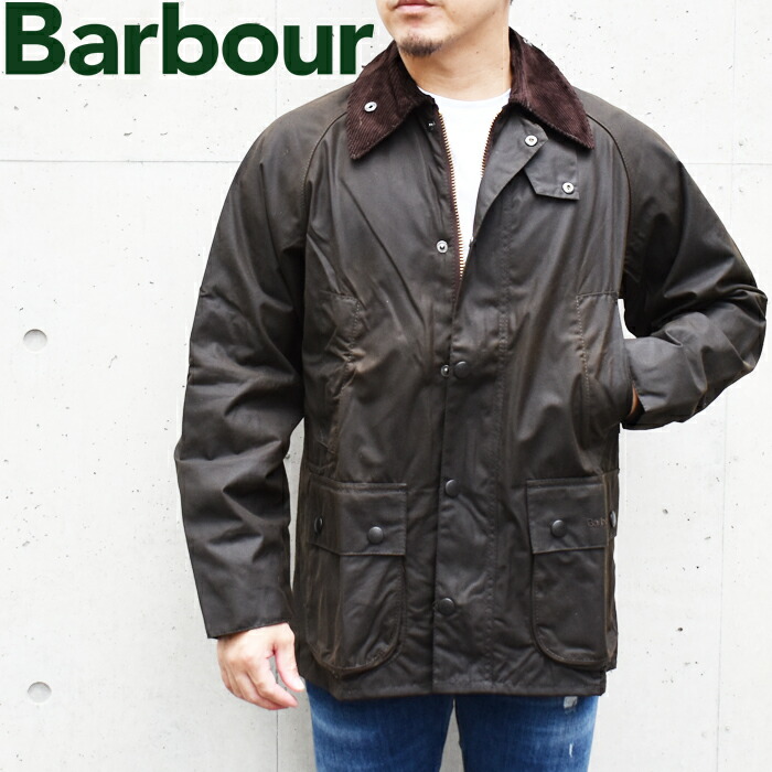 BARBOUR バブアー メンズ 上衣 蝋涙 綿織物 上衣  OLIVE/オリーブ MWX0010 CLASSIC BEDALE WAX JACKET  古典派音楽 ビデイル 蝋涙 綿織物 厚地の外套 バブアー メンズ  レイングッズ オイルドジャケット