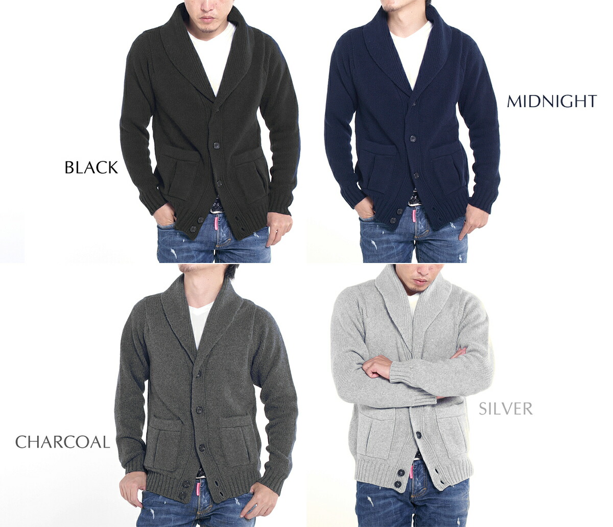 楽天市場 John Smedley ジョンスメドレー Dover カシミア混ウール ショールカラーカーディガン メンズカーディガン 全4色 Men S Jack