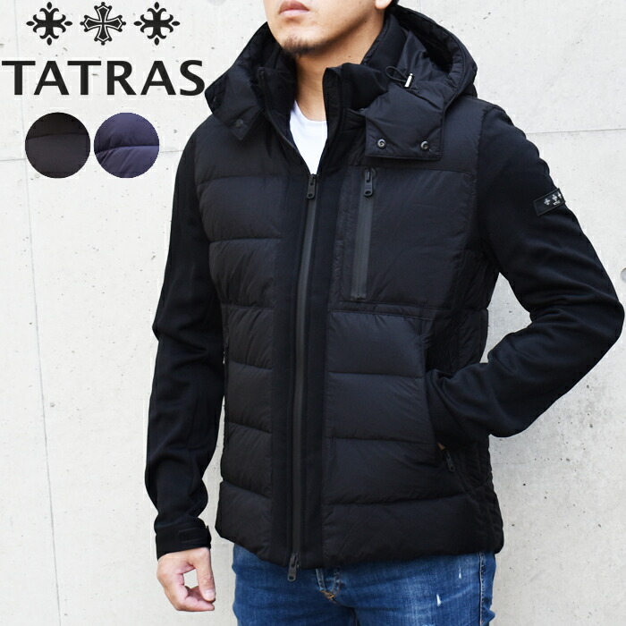 TATRAS タトラス SANTA 2way ダウンコート　モッズ コート　黒 TATRAS タトラス SANTA 2way ダウンコート モッズ コート 黒