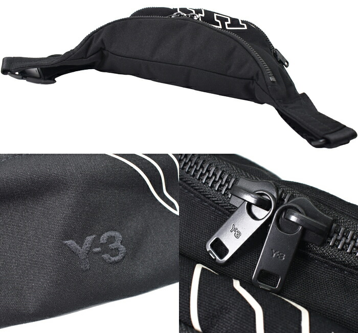 Y-3 ワイスリー ボディバッグ ウエストバッグ ブラック IN2395 Y-3